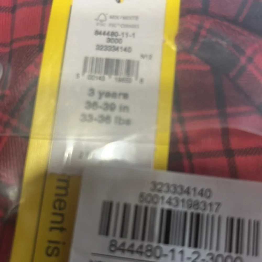 Red Plaid Kids Pajama Set - By Gap. Holiday. Winter. Unisex